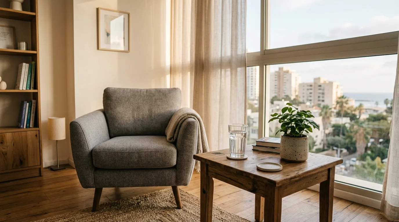 קליניקה נעימה עבור טיפול EMDR בתל אביב בקליניקה של סימה מגן